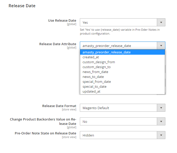 Release date [release_date] - Manufacturer Center Help