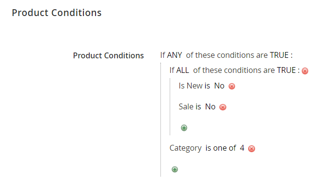 magento 2 product labels conditions 0423