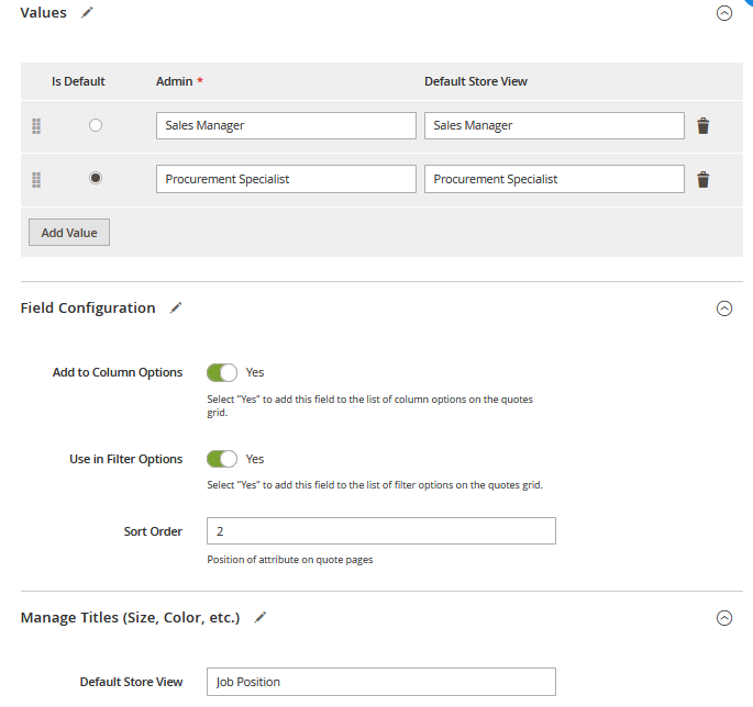 magento 2 request a quote custom field edit 2 pro