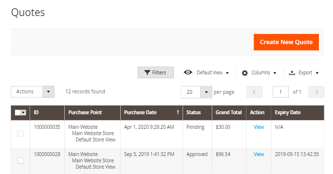 magento 2 request a quote request a quote m2 create new quote