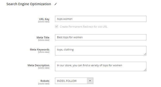 magento 2 seo toolkit m2 category seo robots
