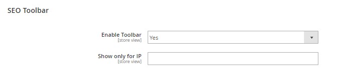 magento 2 seo toolkit m2 seo toolbar settings