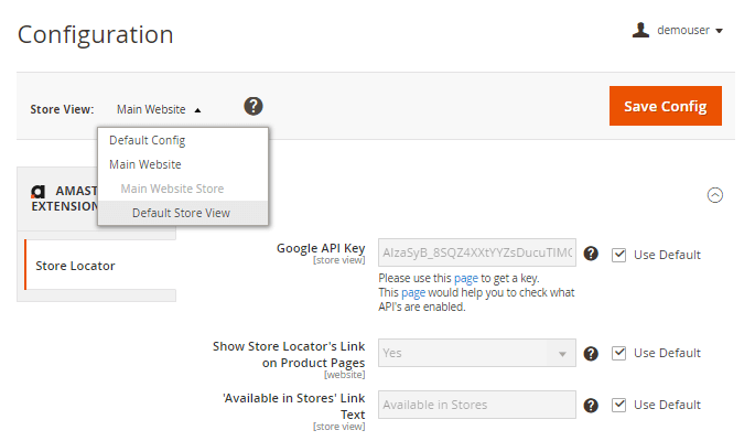 magento 2 store locator m2 storeview