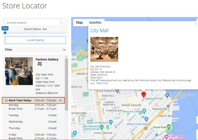 Store Locator – Hey Mavens