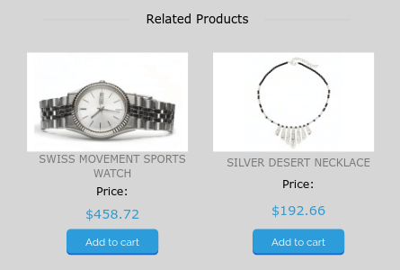 Show a related products block right in the Ajax shopping cart window ajax cart magento related products