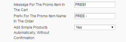 magento free gift extension