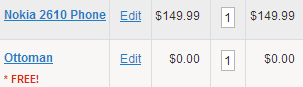 A free item is added automatically to the shopping cart magento auto add item to cart