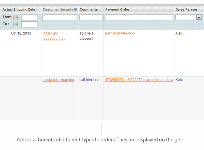 Better Order Management - files and notes magento attach files to orders