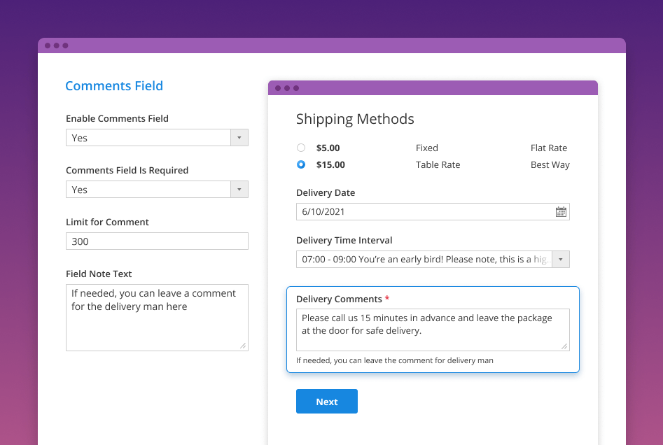 Magento 2 Delivery Date Extension Magento Estimated Delivery Date