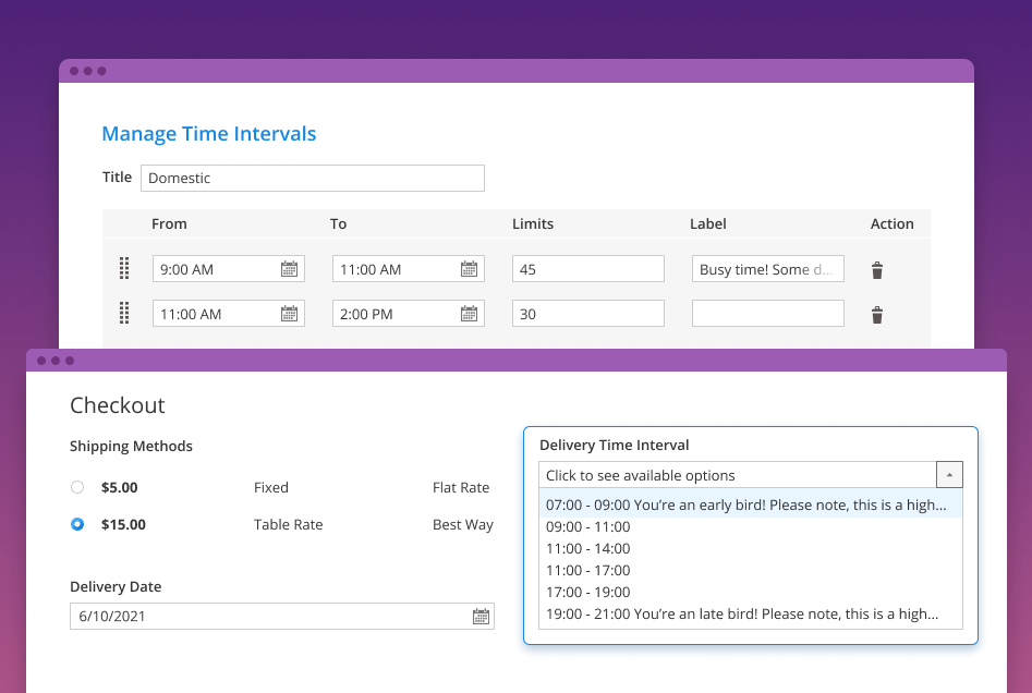 Magento 2 Delivery Date Extension Magento Estimated Delivery Date