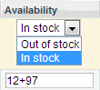 You can automatically set the product status depending on the product quantity magento configurable product grid