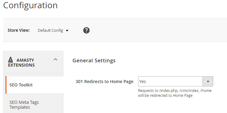 Frontend example seo-friendly redirection