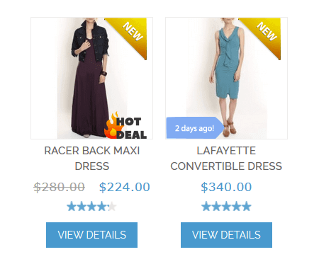 You can easily highlight special offers magento product labels