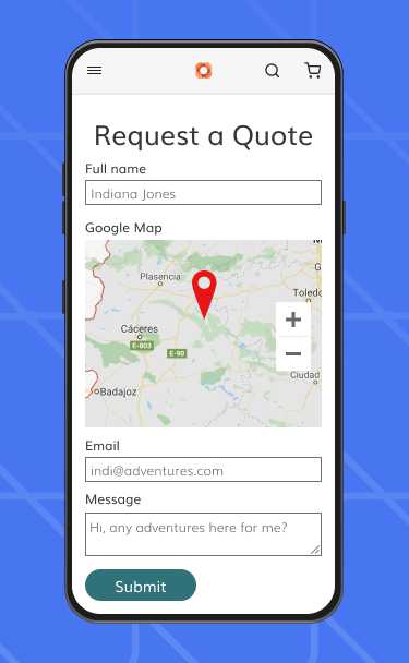 pwa custom form for magento 2 pwa