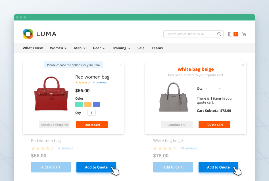 Magento 2 Quote Extension Request for Quote Module Email Quote to