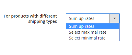Set minimal/maximal rate shipping table rates for magento 2