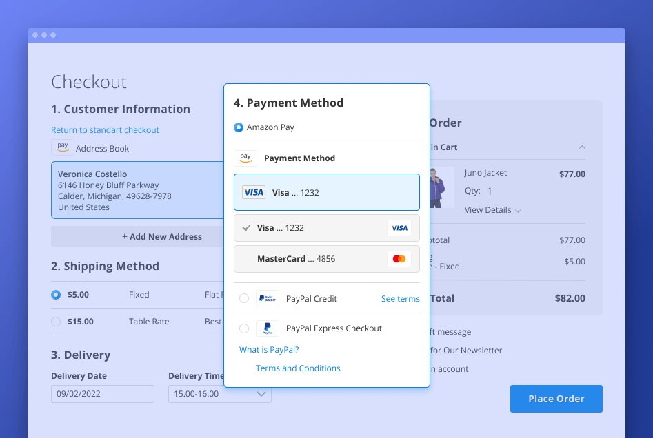 Magento 2 One Step Checkout Extension | Magento 2 One Page Checkout ...