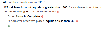 You can create conditions based on product's custom options magento discount rules