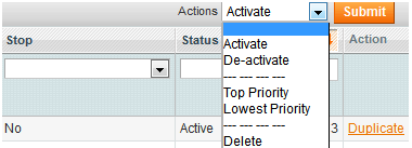 Manage shopping cart rules from the grid manage shopping cart rules