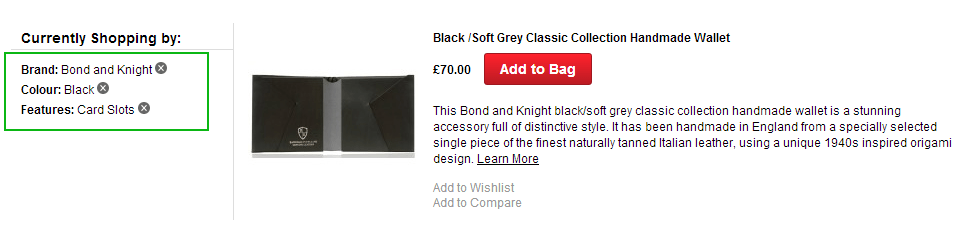 You can display images of configurable products based on the customer selections magento layered navigation pro