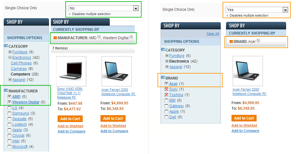 Watch Magento filters in progress magento filters